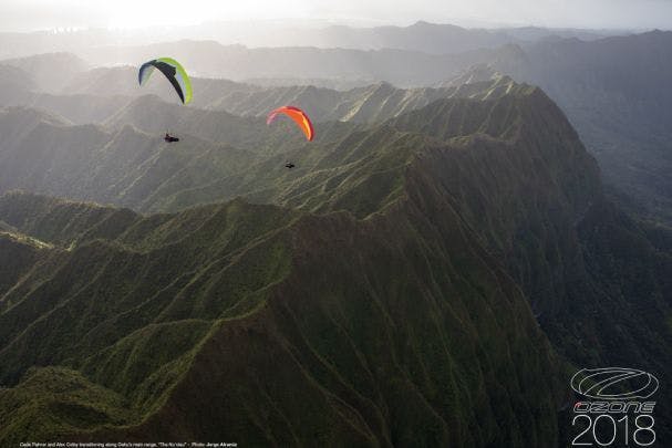 CALENDRIER PARAPENTE OZONE  2018