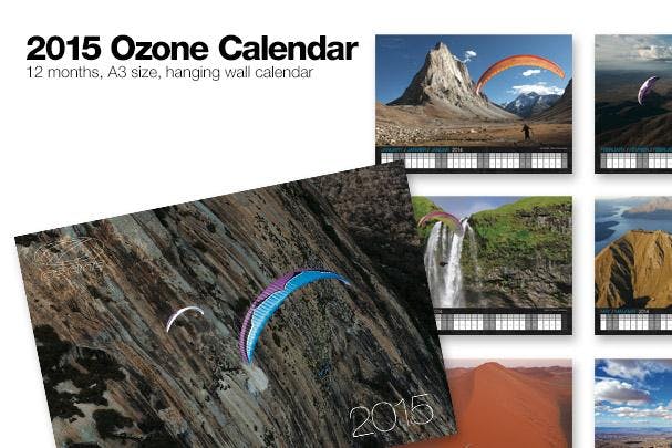 COMMANDEZ  VOTRE CALENDRIER Ozone 2015