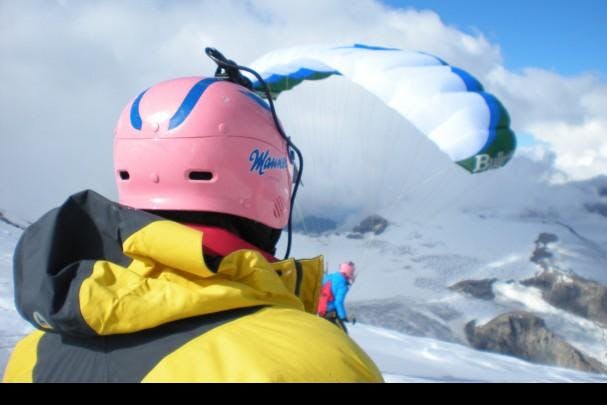 Speed flying au Grossglockner