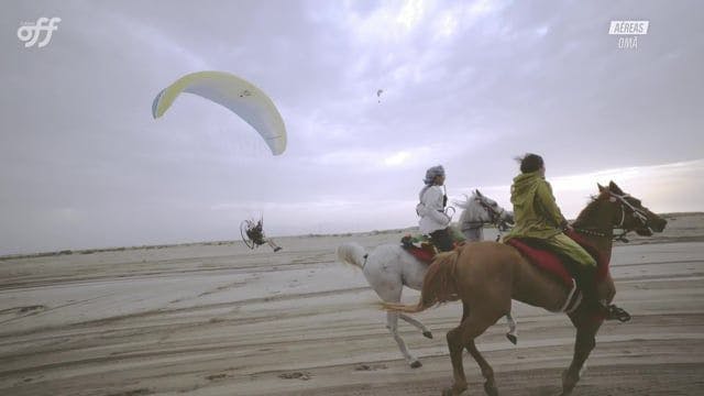 AEREAS (AERIALS) T4 EP-13 OMAN Horse and Paramotor